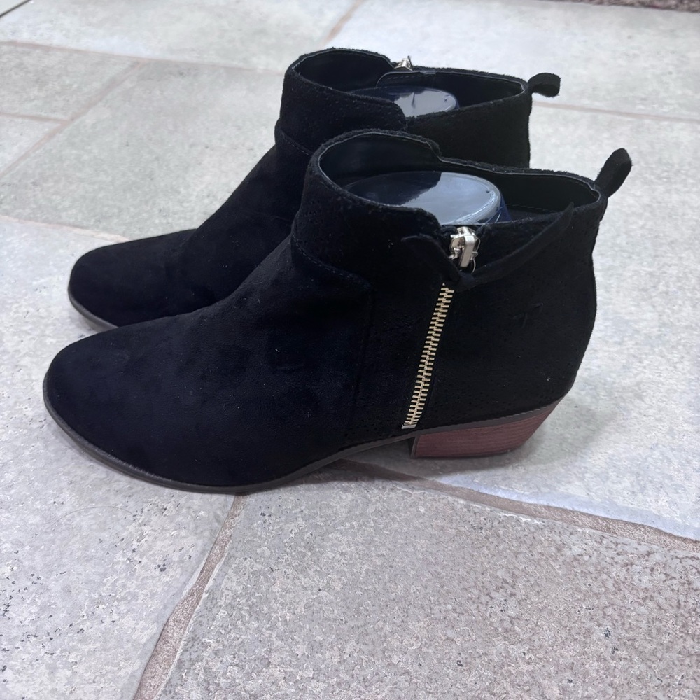 Dr. Scholl’s Brianna Microsuede Bootie Women’s 9 Black
